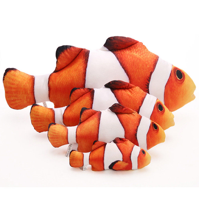 Nemo Catnip Fish Toy – Relaxing Play Toy for Cats.