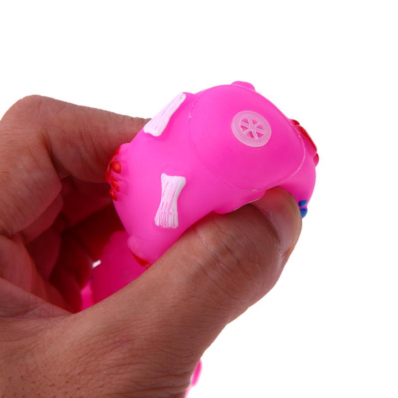 Dumbbell Squeaky Dog Toy.