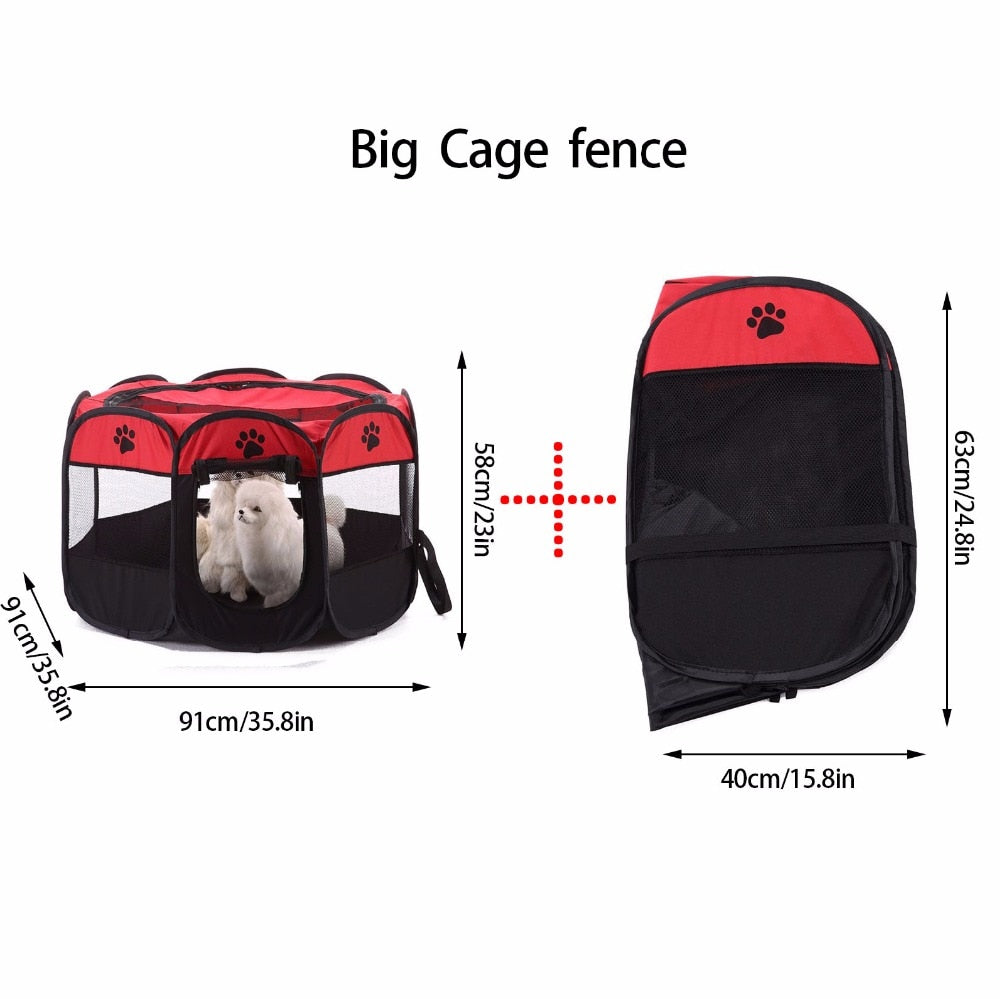 Pet Play tent – Medium Size (74*32*43cm).