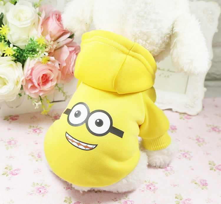 Minion Pet Hoodie - Winter.