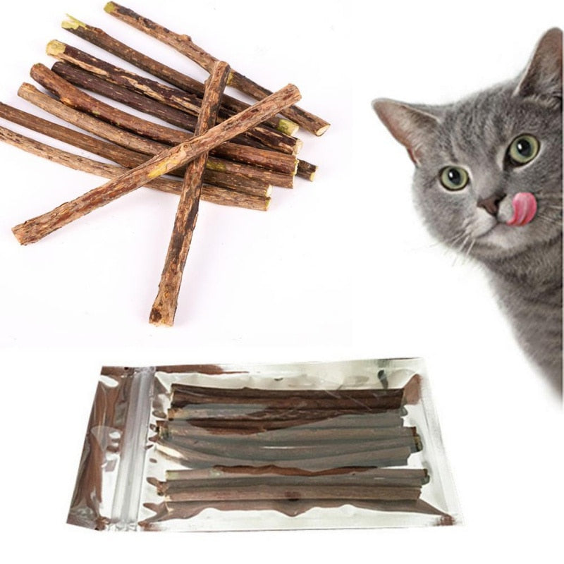 Catnip Chew Sticks (5pcs pack) – Pet toy.