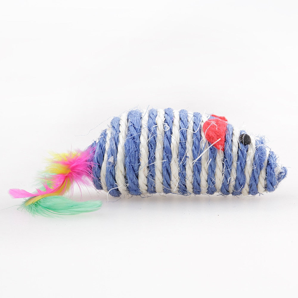 Sisal Mouse Cat Toy.
