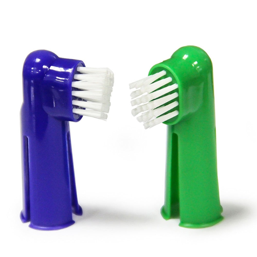 3-Piece Pet Toothbrush Kit for Dogs & Cats
