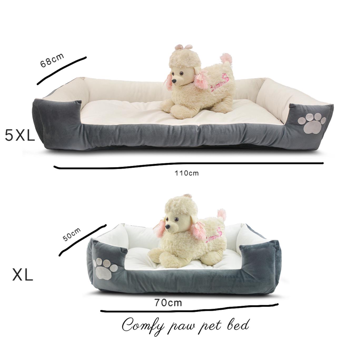 Comfy paw pet bed - XL - For cats & Small breed dogs