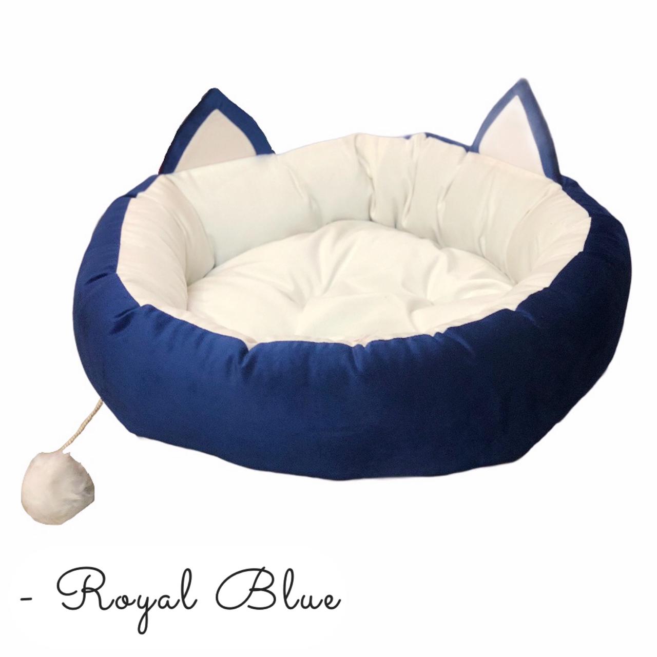 CAT EARS PET BED WITH TAIL