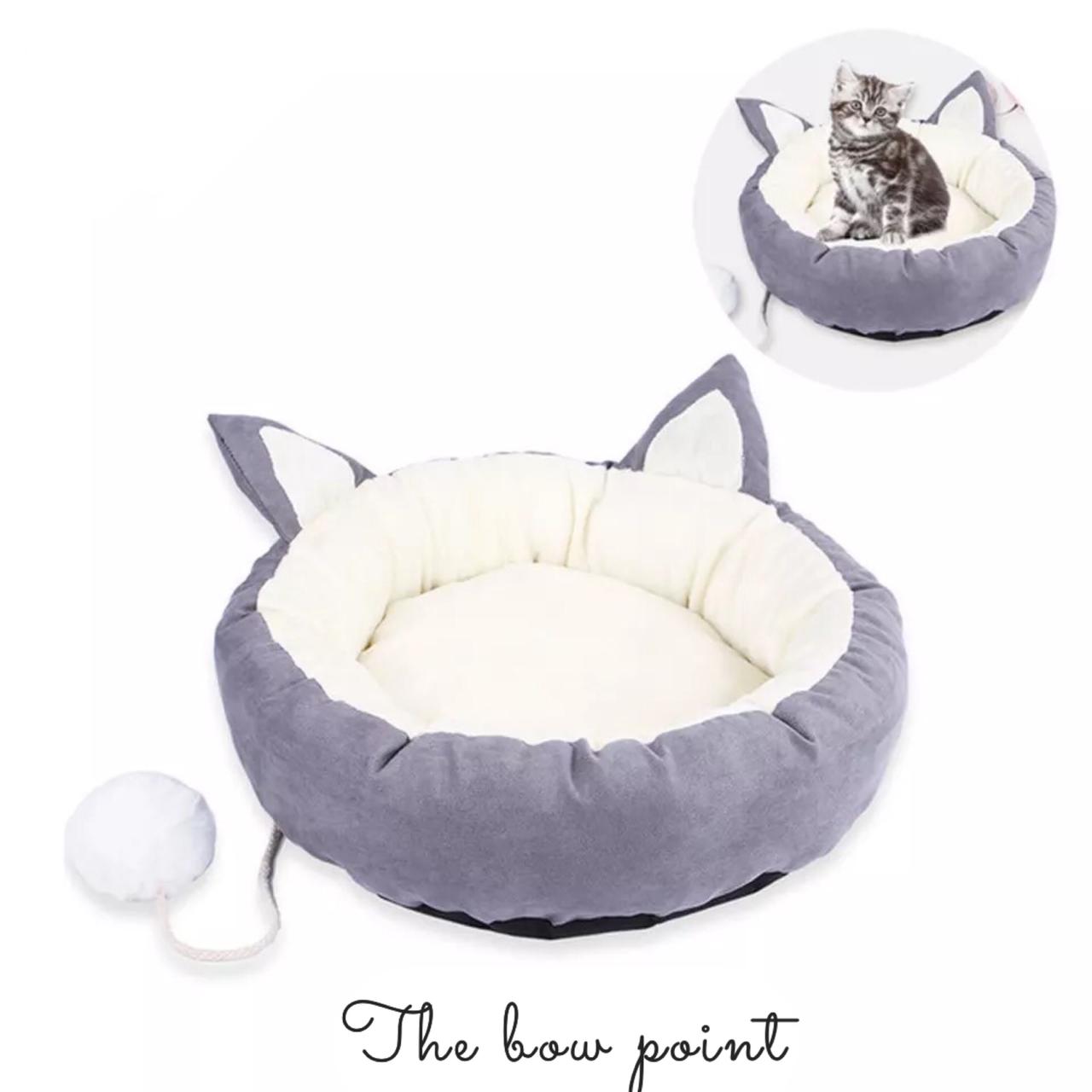 Cat Ears Pet Bed with Tail