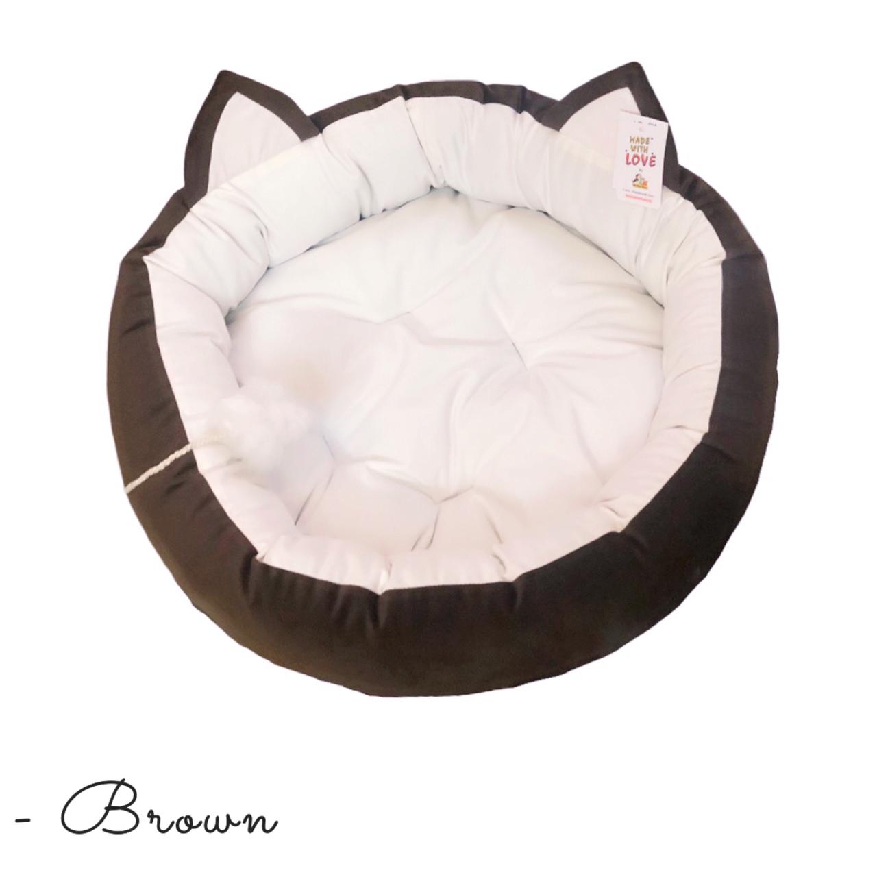 Cat Ears Pet Bed with Tail_