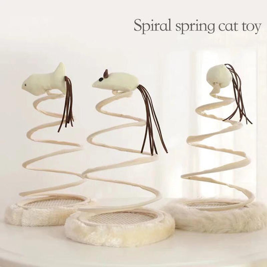Spiral Spring Cat Toy
