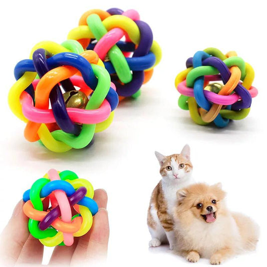 Colorful pet toy ball