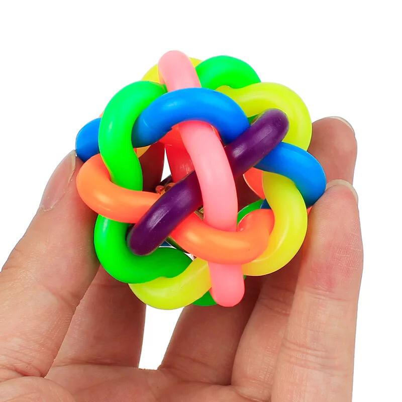 Colorful pet toy ball