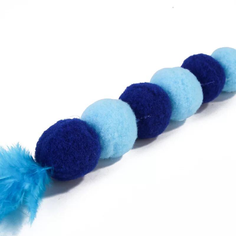 Caterpillar pet toy stick 🐛