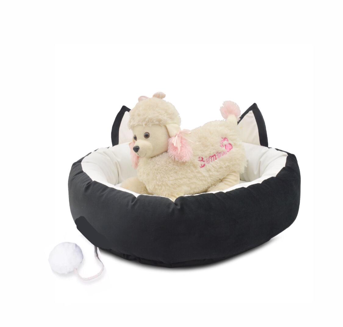 Cat Ears Pet Bed with Tail