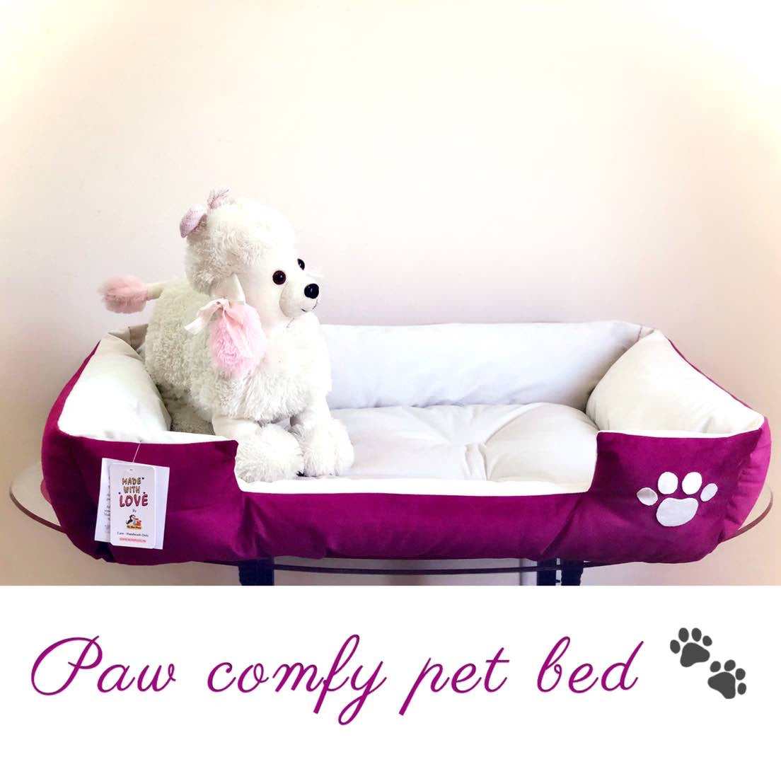 Comfy paw pet bed - XL - For cats & Small breed dogs