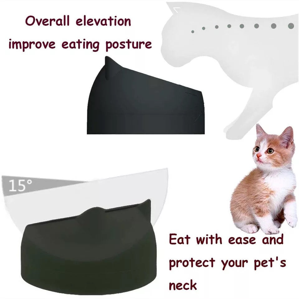 Kitty pet bowl | Stainless