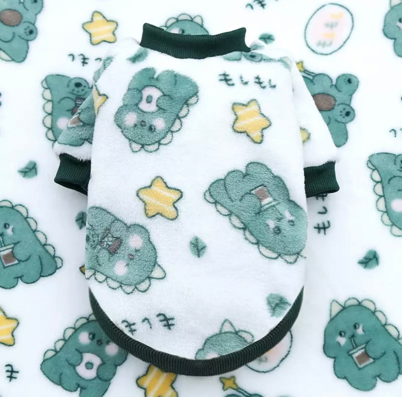 Foodie Dino pet sweater 🦖