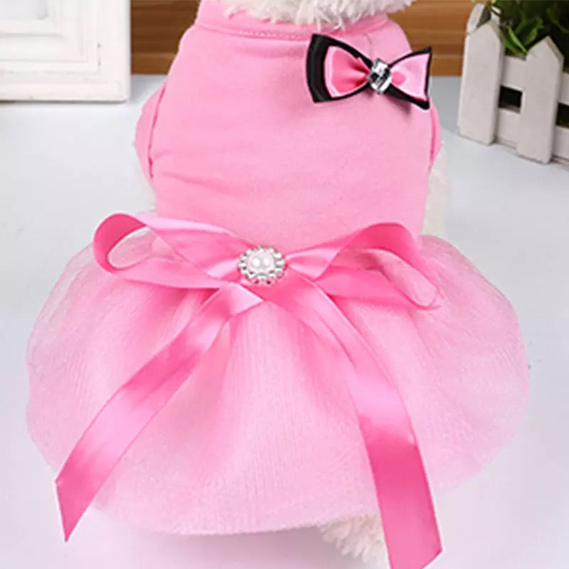 Lexa pet frock - pink | Winter