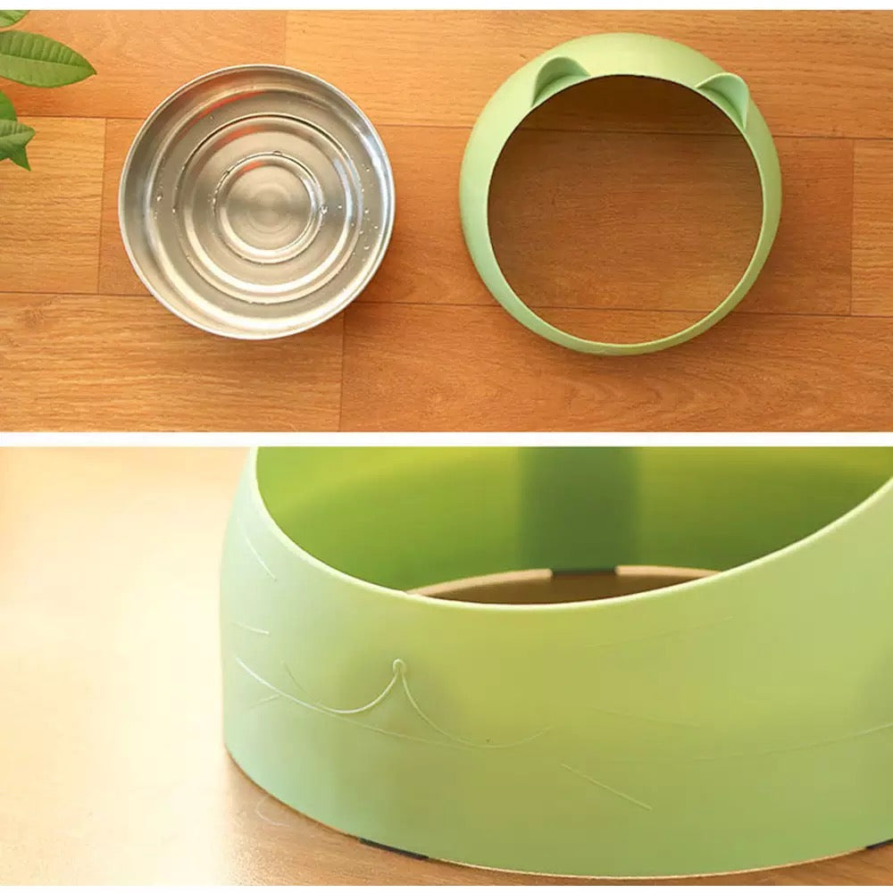 Kitty pet bowl | Stainless