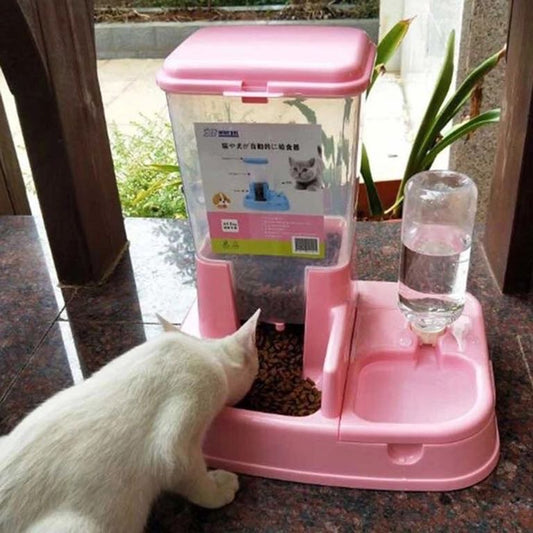 Pet food and water dispenser