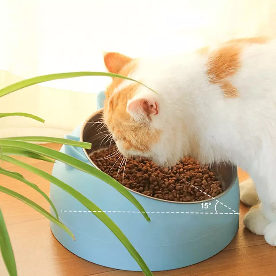 Kitty pet bowl | Stainless