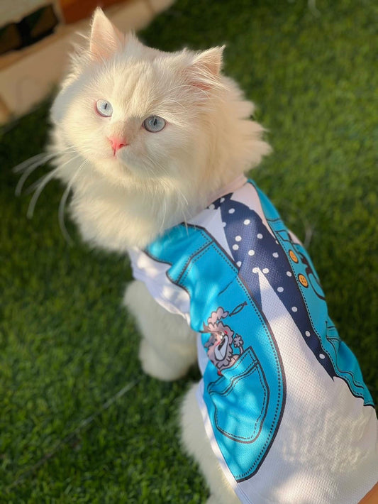 Tie vest pet shirt