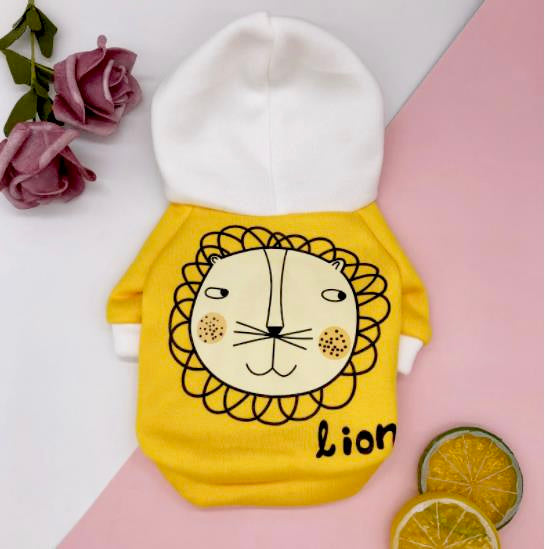 Lion pet hoodie 🦁