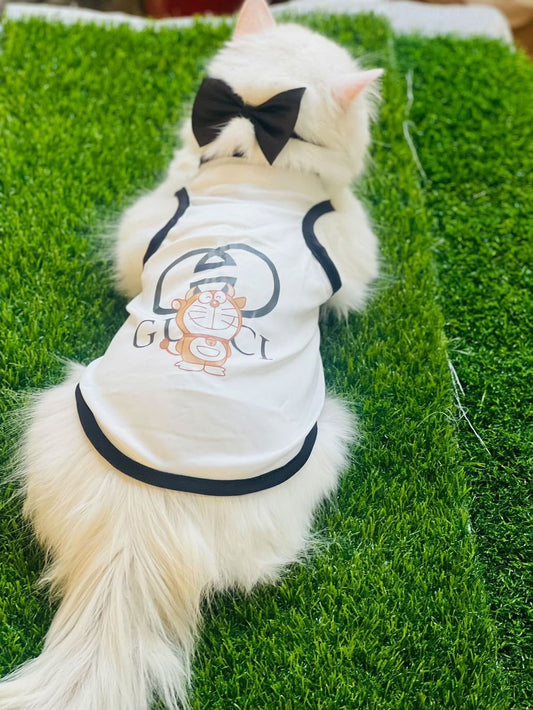 Gucci doraemon pet shirt