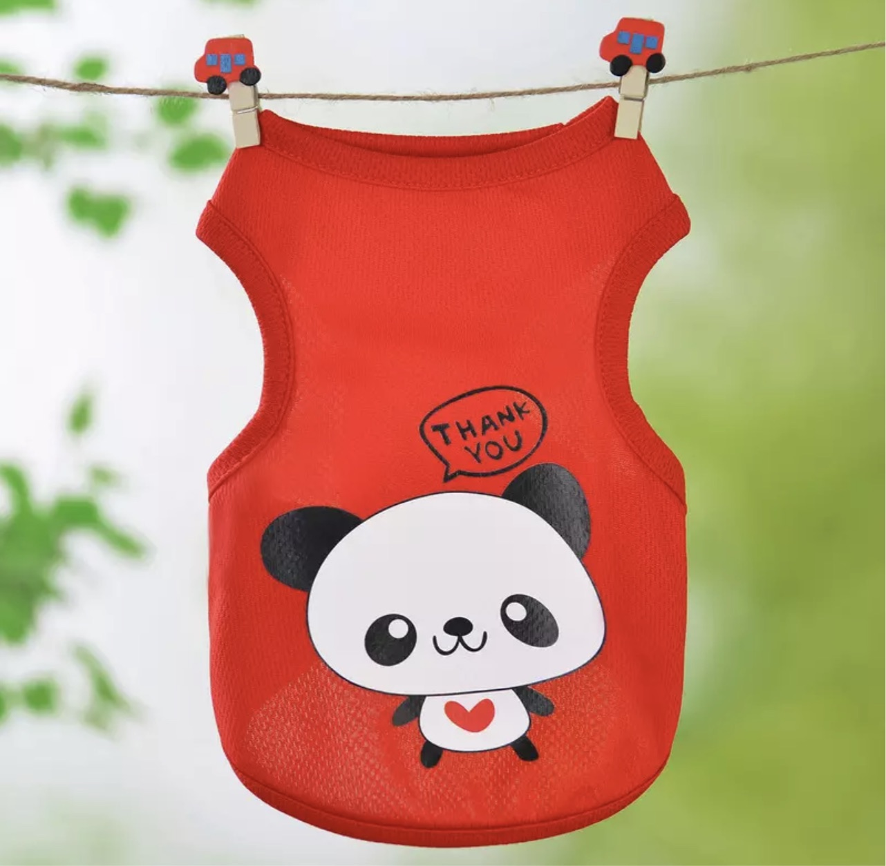 Thank you panda pet shirt 🐼