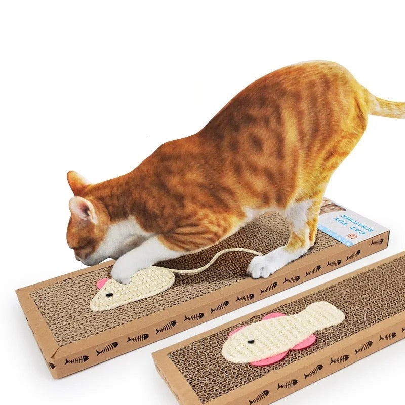 Pet scratcher - with catnip