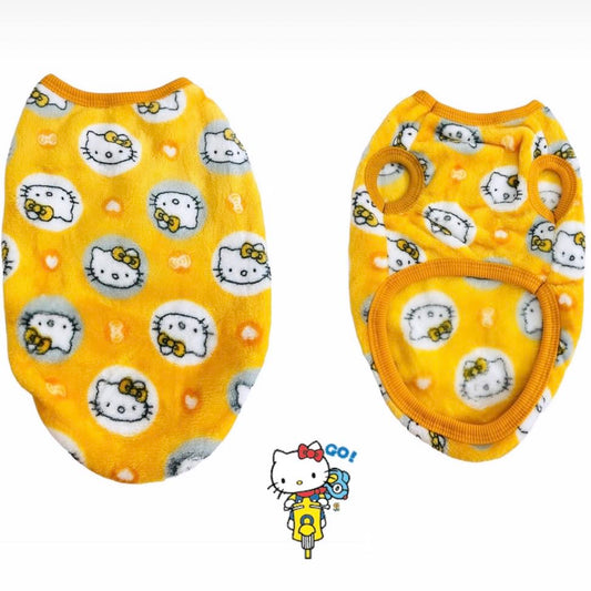 Hello kitty pet sweater 😻 - Yellow